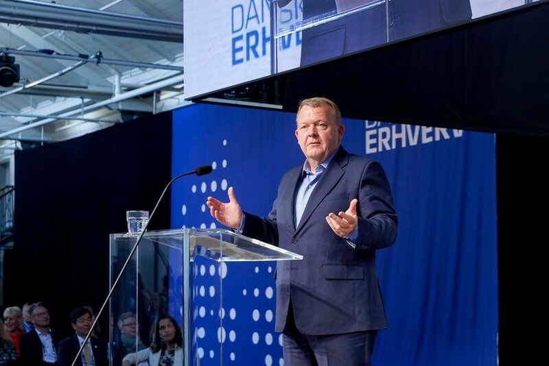 På Dansk Erhvervs Årsmøde i dag har statsminister Lars Løkke Rasmussen præsenteret Venstres velfærdsløfte. Foto: Jens Astrup