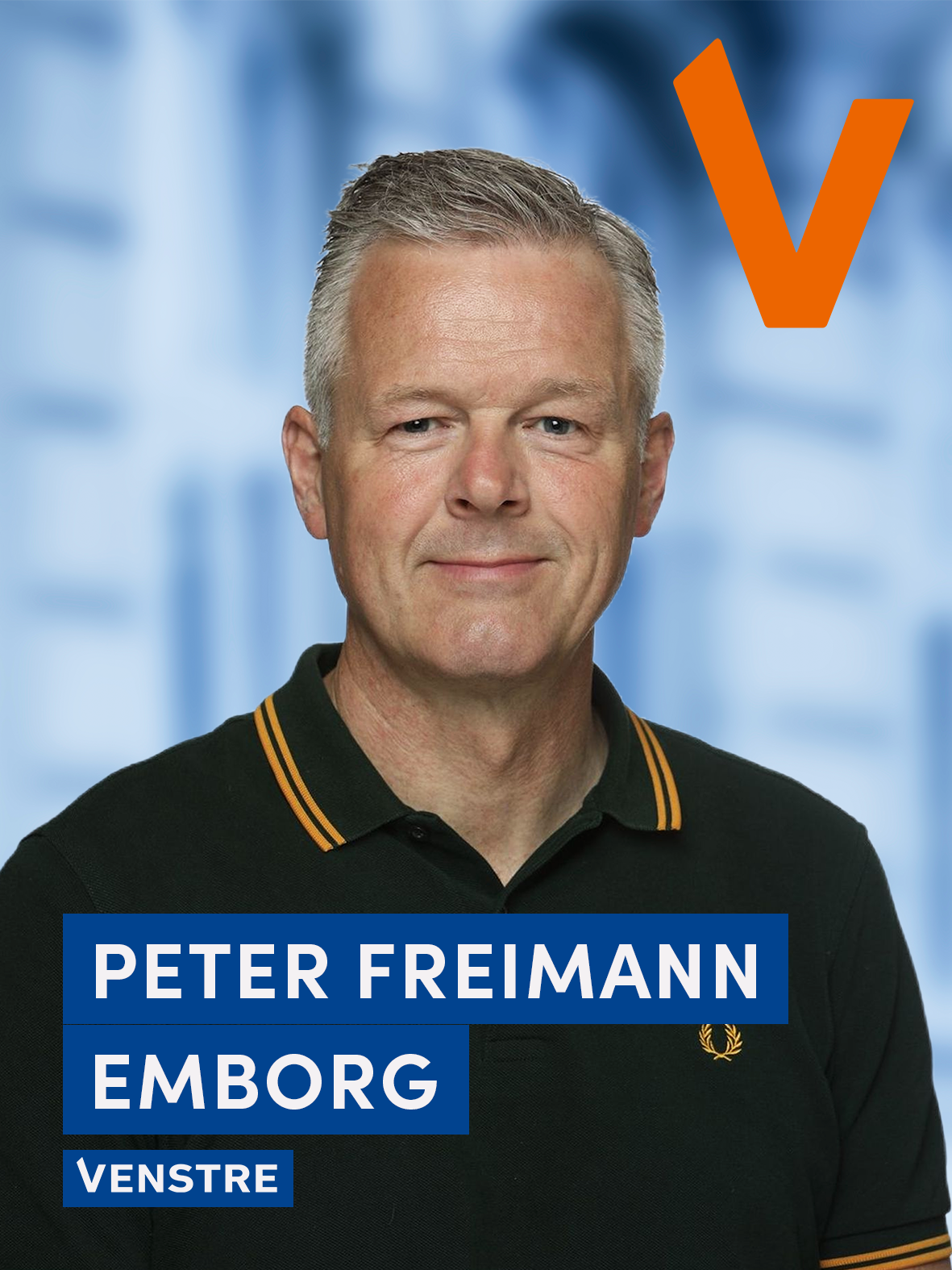 Peter Freimann Emborg - Byrådskandidat for Venstre i Slagelse Kommune